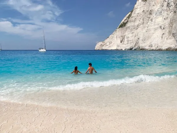 melhores praias de Zakynthos